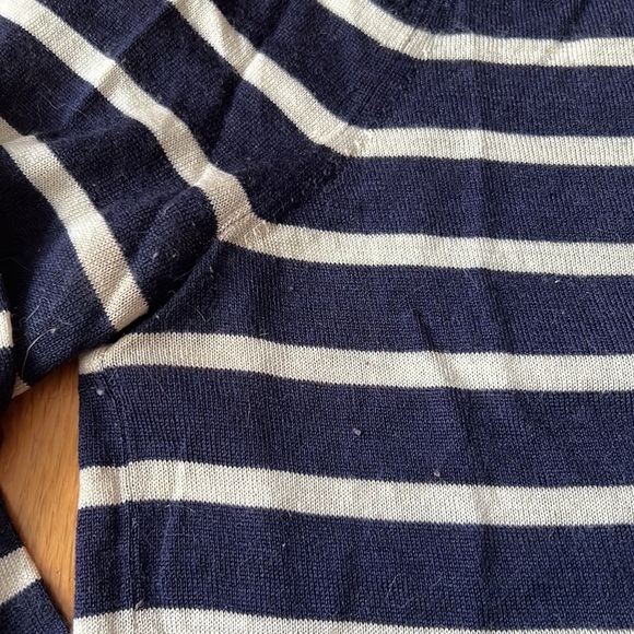 Loft lightweight knit sweater top stripe - Picture 3 of 3